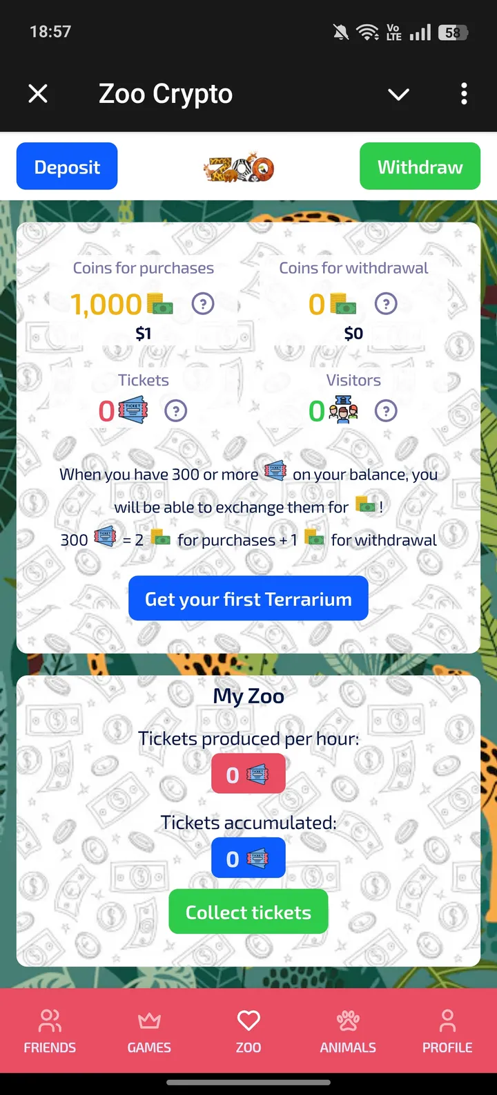 Zoo Crypto — Screenshot 1