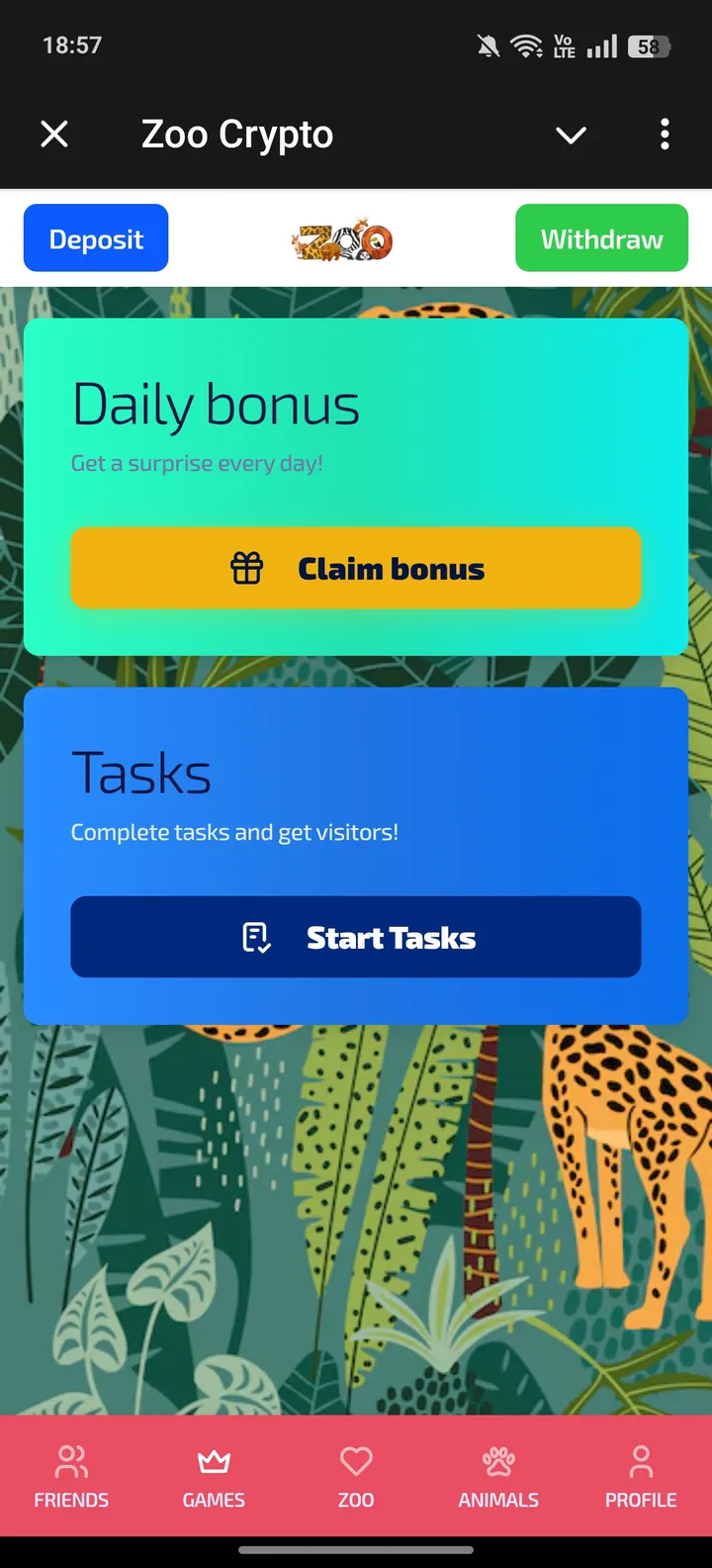 Zoo Crypto — Screenshot 2