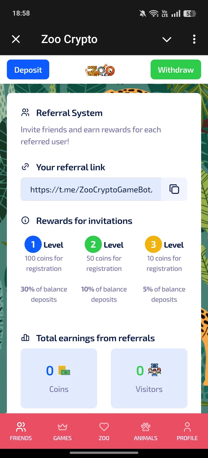 Zoo Crypto — Screenshot 3