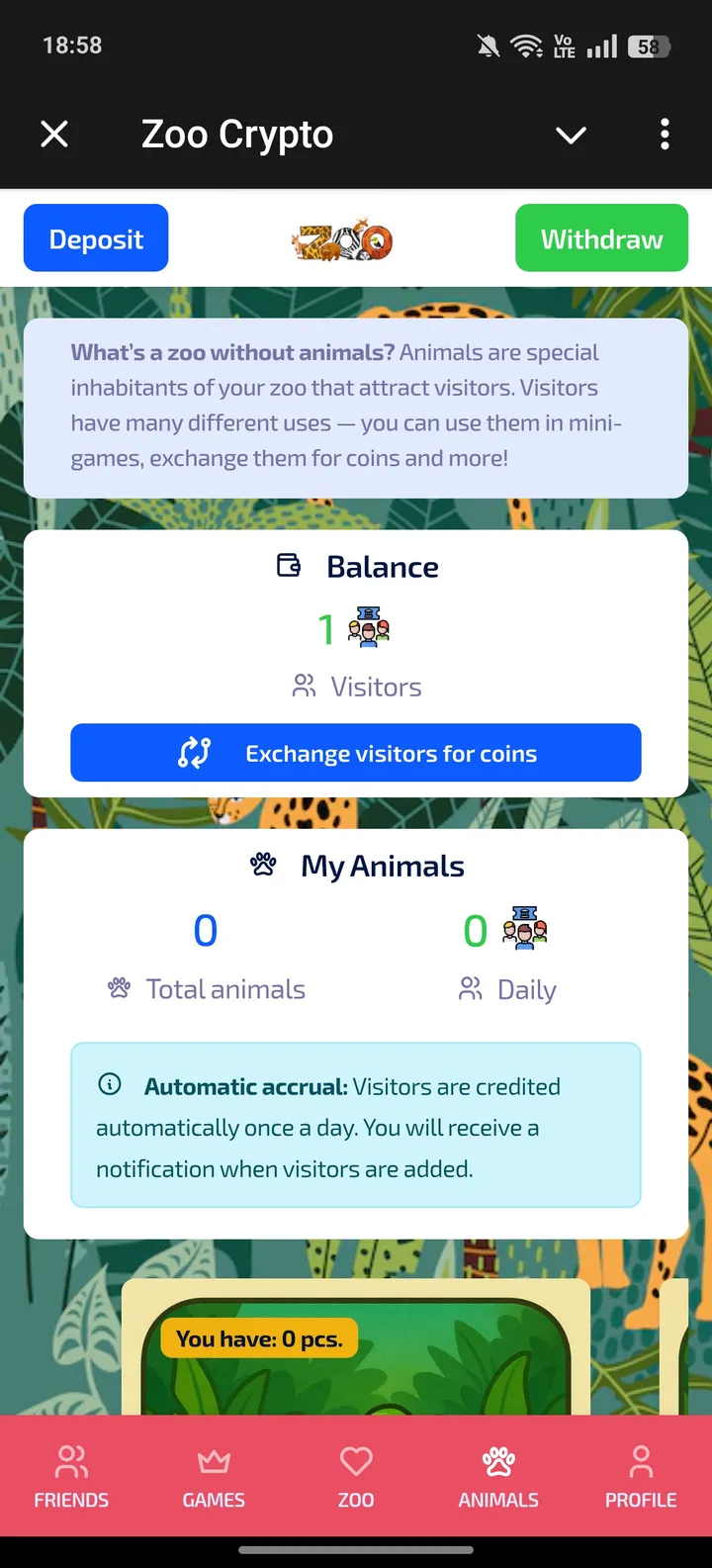 Zoo Crypto — Screenshot 4