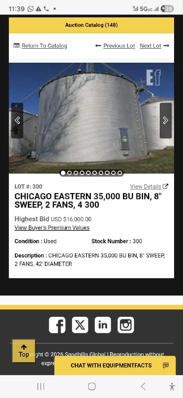 Бочка на 900 тонн продалась сегодня за 16000