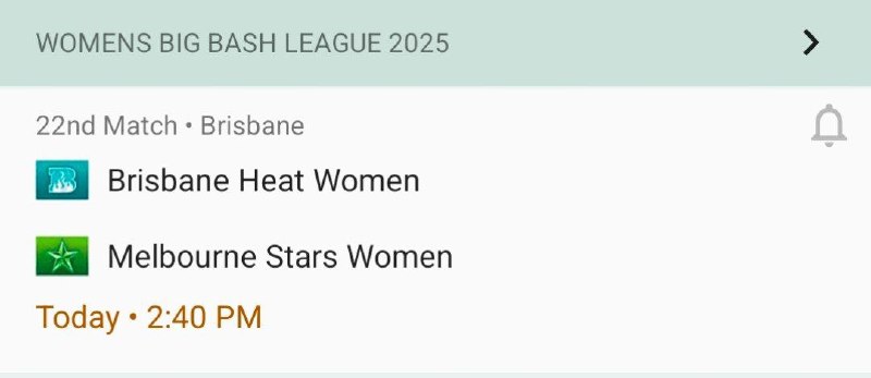 WOMEN BIG BASH LEAGUE, 2025    TOSS WINNER =}} BRISBANE W { FIX } TOSS WINNER...