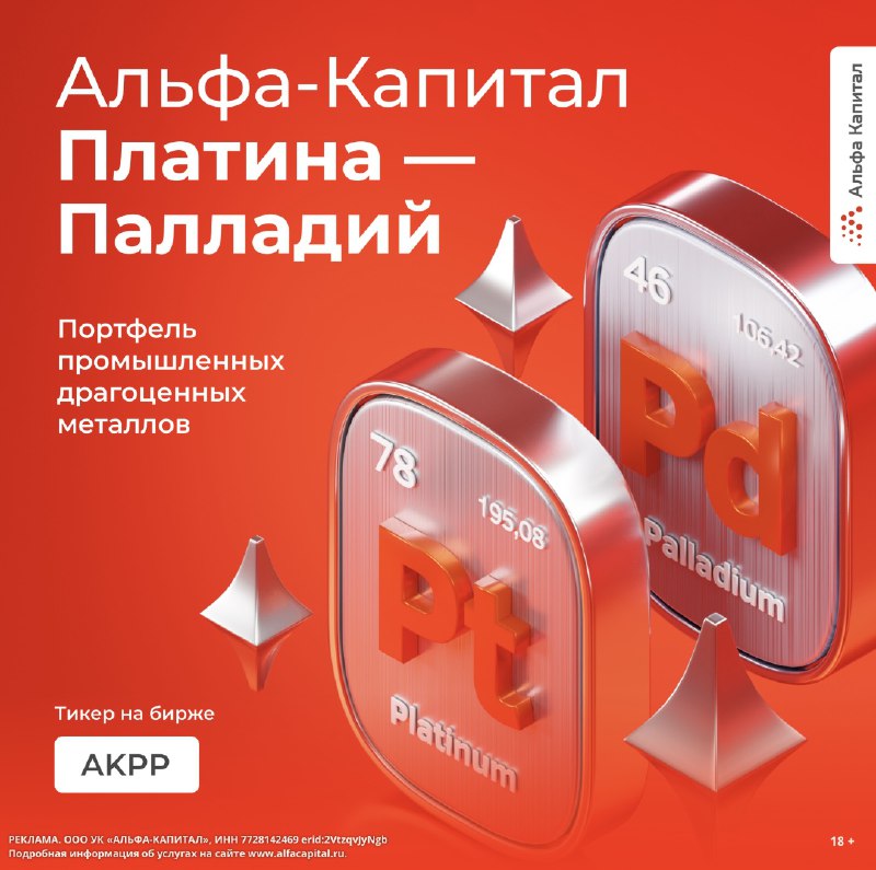 Поймали «металлический» тренд на старте    Платина и палладий стали яркими зв...