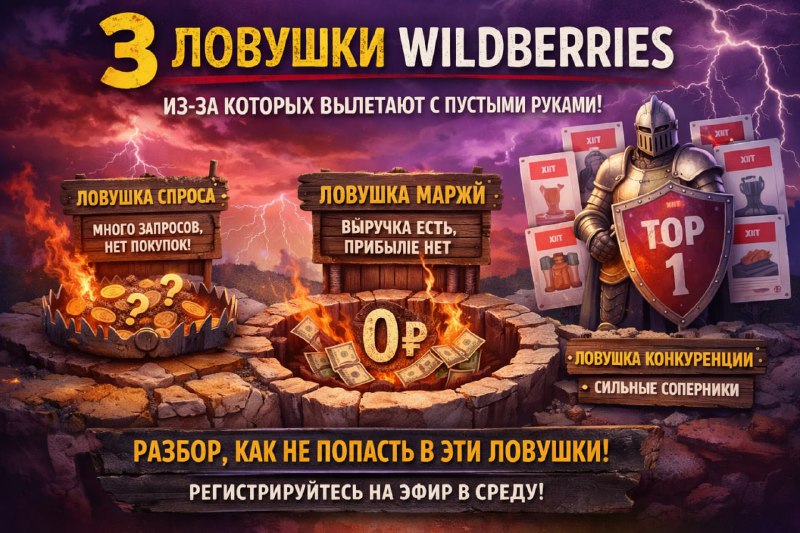 Вот три ловушки, из-за которых люди заходят на Вайлдберриз “с хорошим товаром...