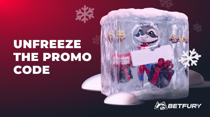 Brrr… Your 50 Free Spins are frozen in the ice!  Drop 300   reactions on this...