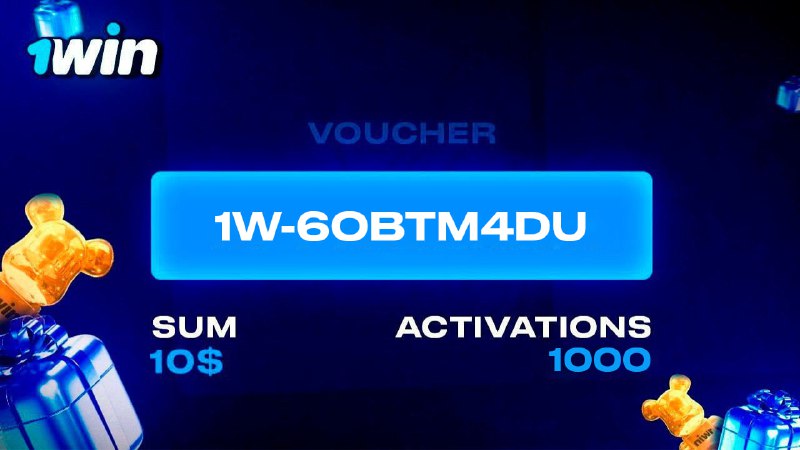 FREE VOUCHER: 1W-6OBTM4DU             ACTIVATE IN YOUR CABINET: https://1wuny...