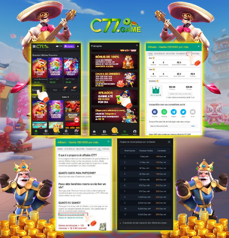 Caro membro: Os prémios C77.GAME estão em pleno andamento：    Nossa mídia of...