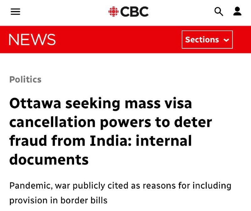 Согласно внутренним документам, полученным CBC News, федеральное правительств...