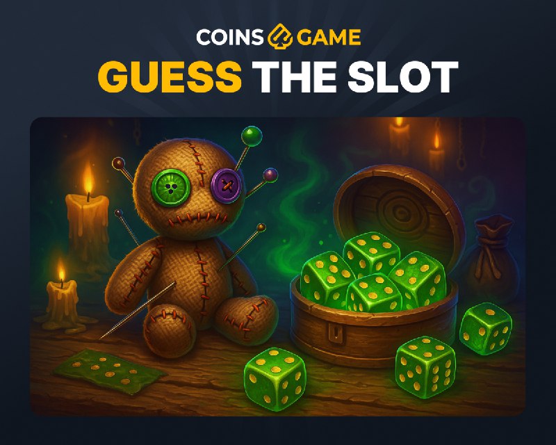 GUESS THE SLOT On the picture we have encrypted the name of a popular game. C...