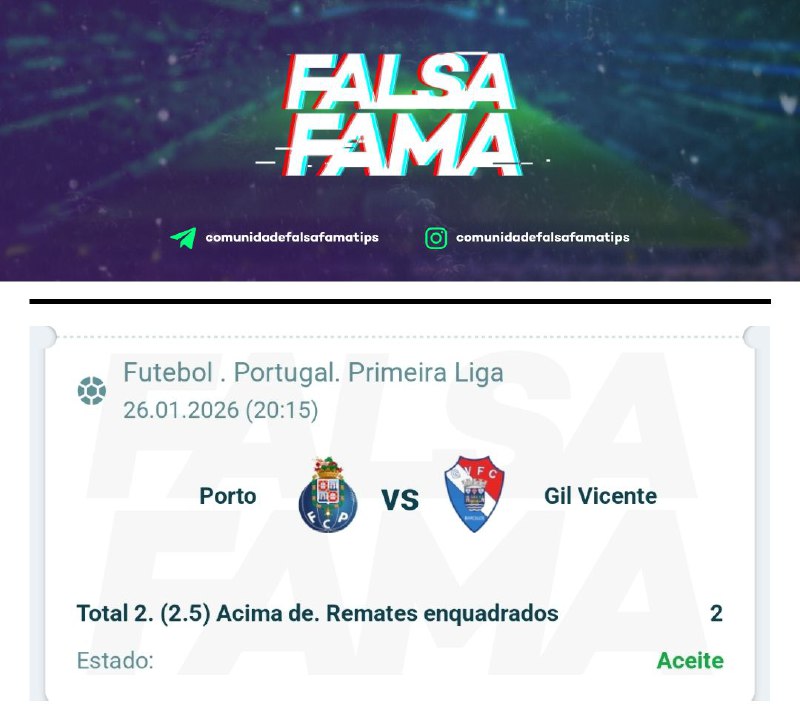 #Aposta2   Gil Vicente a fazer 3 remates enquadrados   (Foram 9 contra o Spor...