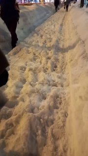 До остановки 'Общежитие' здесь только на лыжах удобно будет добраться