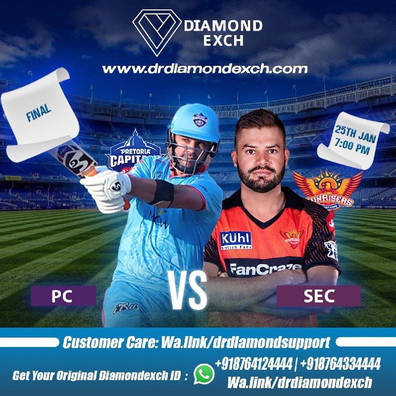 Today match..    Pretoria Capitals face off against Sunrisers Eastern Cape in...