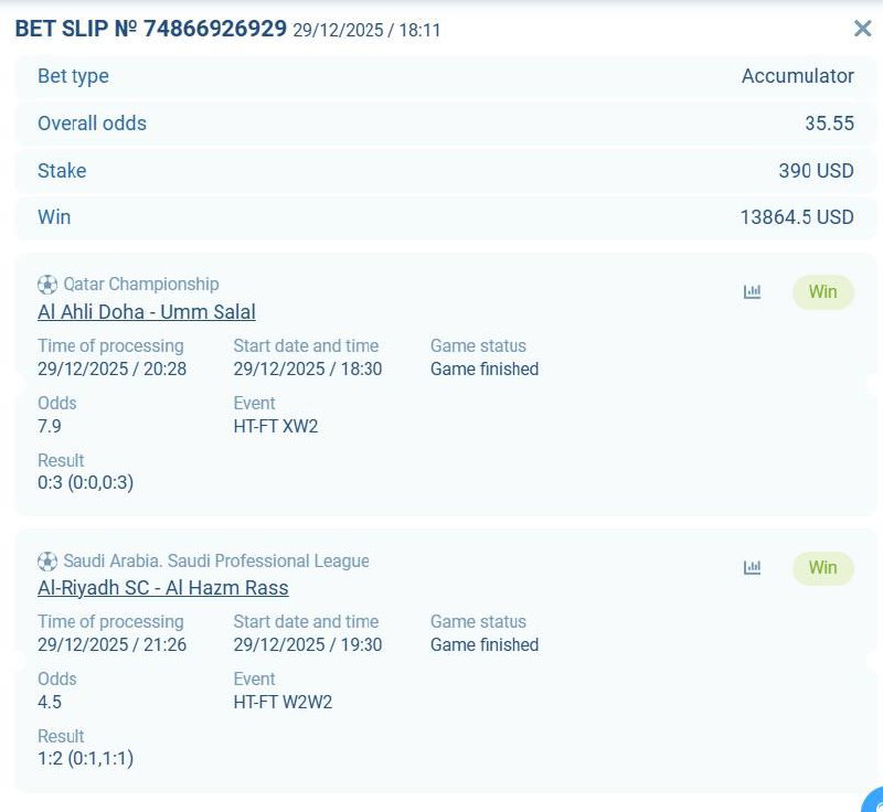 One of our last form winners!        Congratulations     The Bet Slip Code th...