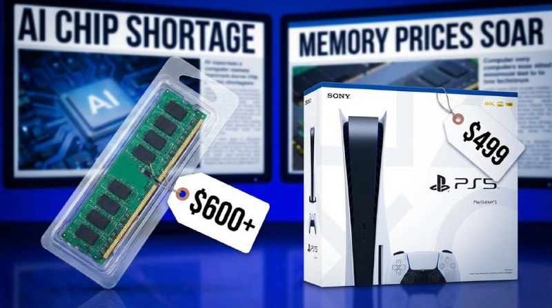 DDR5 hits six hundred dollars. A PS5 is cheaper.    A basic 64 GB kit is hitt...