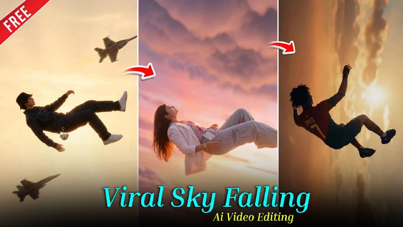 Instagram Trending Man Falling Ai Video Editing