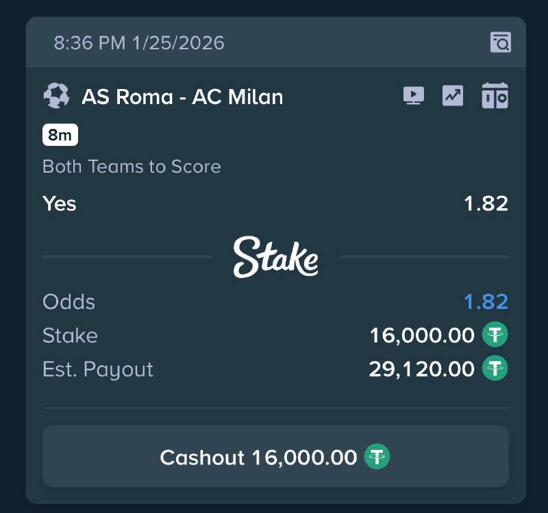 Seria A  Both Teams To Score   250 Reaction = free Nba ticket