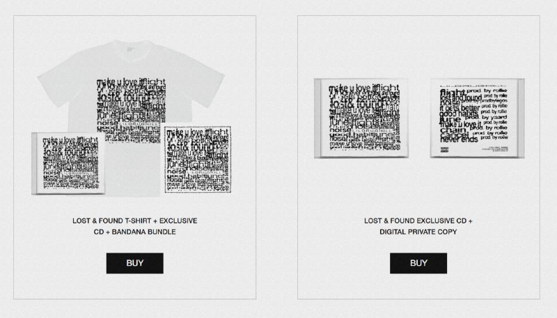 1. микстейп можно эксклюзивно приобрести на сайте. вы получите диск + приватн...