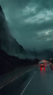 Величественные горы в Унцукульском районе   Страшно красиво..