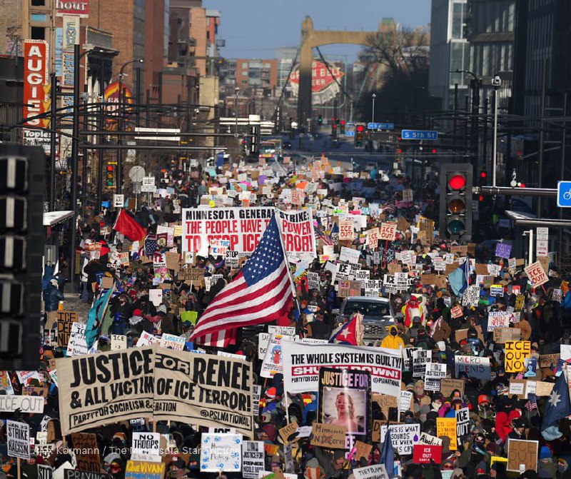 Судя по происходящему в США, где в Миннеаполисе застрелена уже вторая левая о...