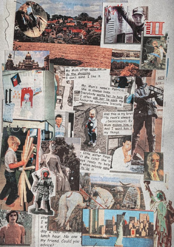 Набор вырезок  А это набор старых отсканированных иллюстраций. Использовать м...