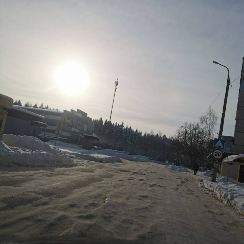 Дороги общественного транспорта в Ярцево. Остановка ОРС. Поездка в автобусе о...