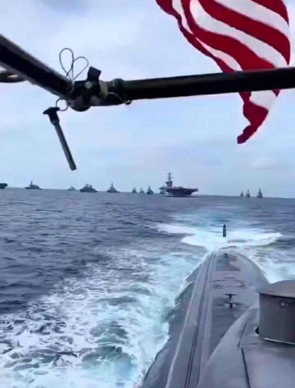 АУГ прибыла, когда война с Ираном?     Американская авианосная ударная группа...