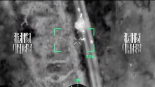 Они любили ходить гуськом  Разведчики обнаружили и тут же начали бомбить враж...