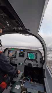 Это «Танго» — легкомоторный самолет собственного производства S7 Group. На не...