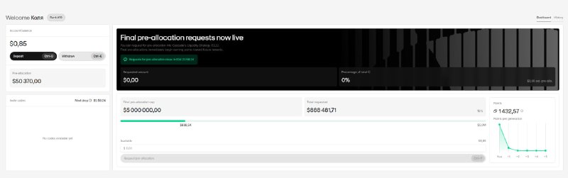 Каскад начал свой сейл с переподпиской  Есть 24 часа чтобы занести свои бабки...
