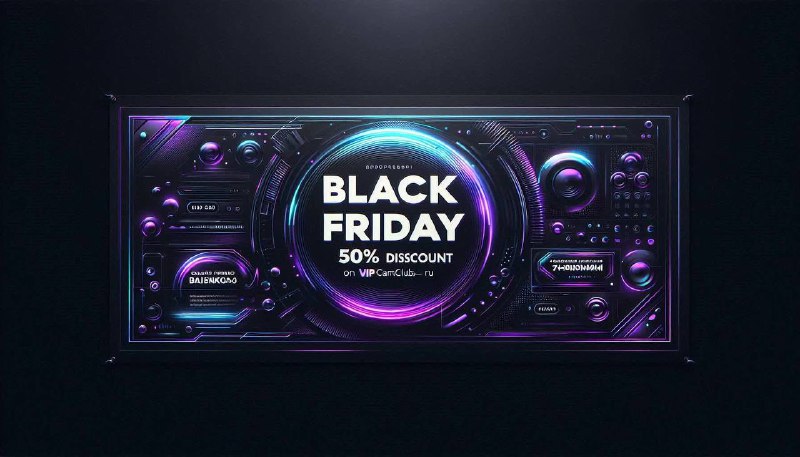 ЧЁРНАЯ ПЯТНИЦА НА VIPCAMCLUB   Впервые запускаем мощные скидки для вебкам-сту...