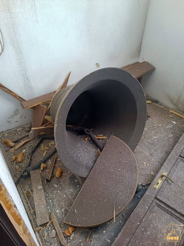 Неизвестные разграбили скит Святогорской лавры в селе Богородичное (оккупиров...