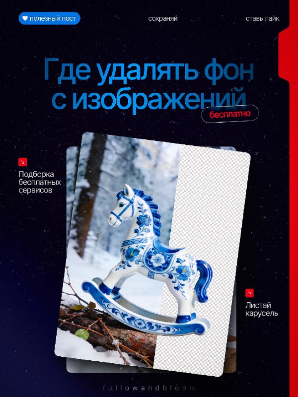 Где удалять фон с изображения  Автор