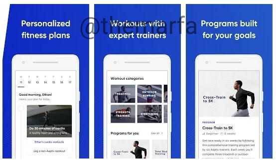 #Android #iOS   Aaptiv - приложение ддля занятий спортом дома.  Пожалуй, самы...
