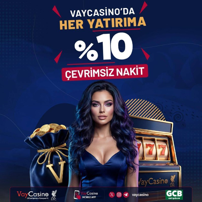 Vaycasino'da Tüm Yatırımlarınıza %10 Çevrimsiz NAKİT!  Ve KAYIP İADE AYNI AND...